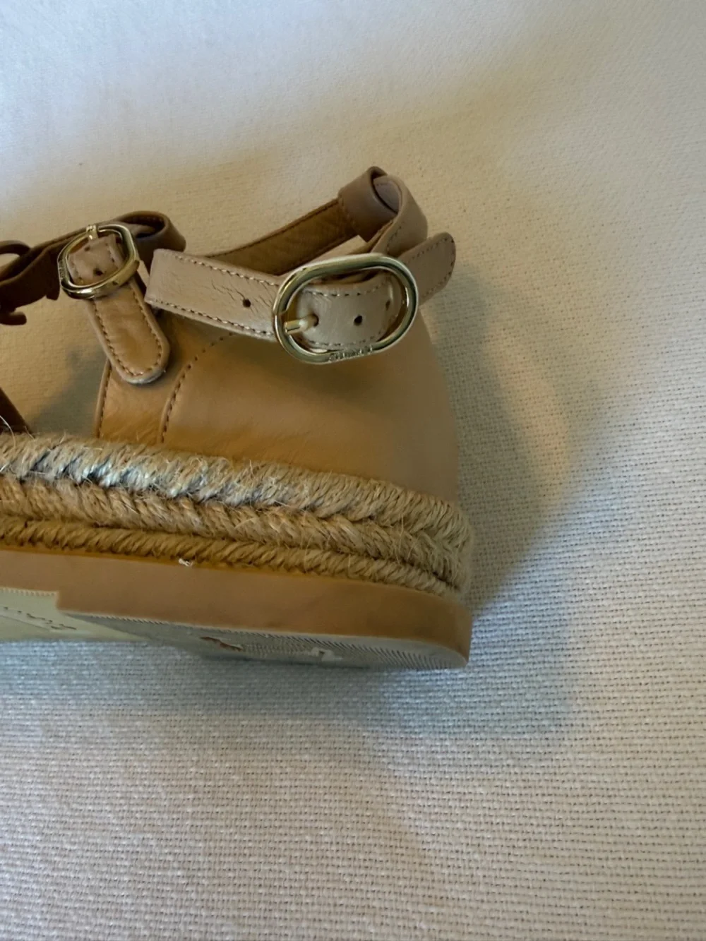 CHANEL Beige Strappy Espadrille Fisherman Sandals - Picture 10 of 14